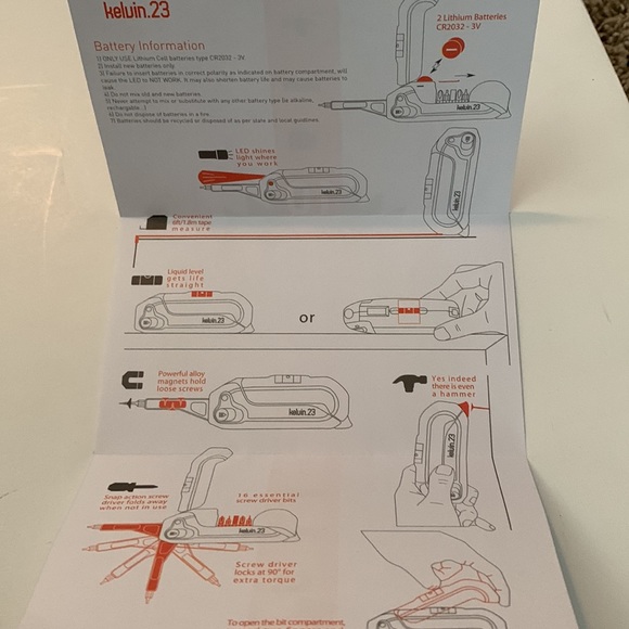 Kelvin 23 tools in the palm of your hand brand new - Picture 5 of 7